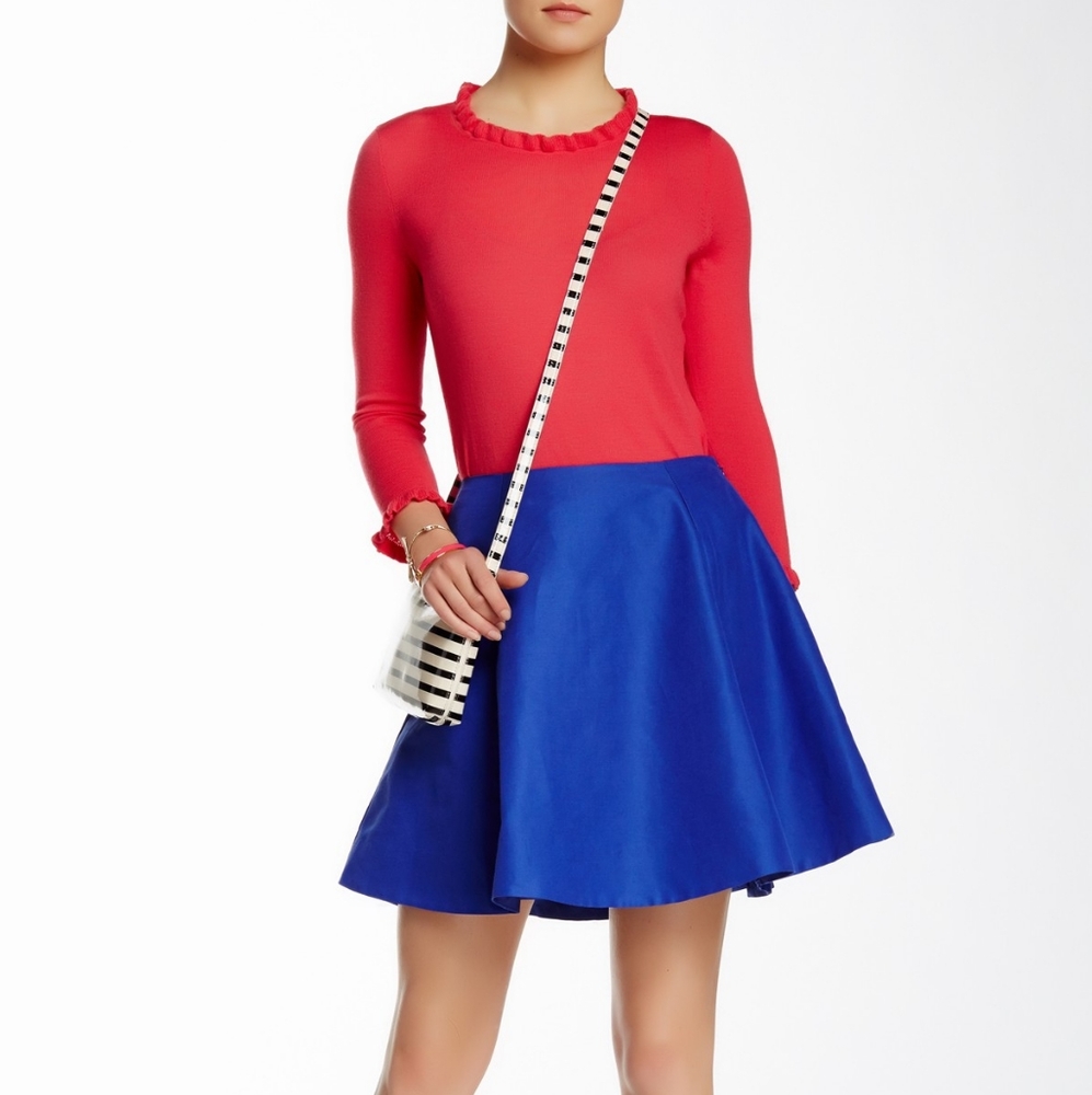 kate spade Tokyo Lula Pocket Skirt Emperor Blue 2